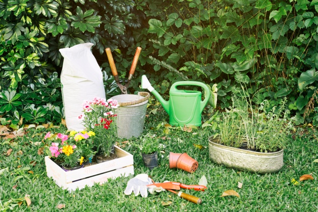 gardening-inventory-with-flowerpots-grass_23-2148028921 gardening-inventory-with-flowerpots-grass_23-2148028921